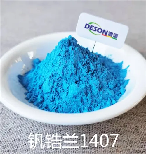 Pigment Esmalt Vanadi Zirconi Blau