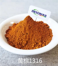 Pigment de vidre resistent a altes temperatures groc marró